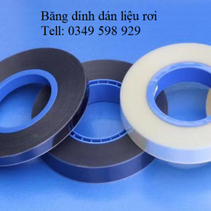 Băng dính dán liệu rơi màu trắng