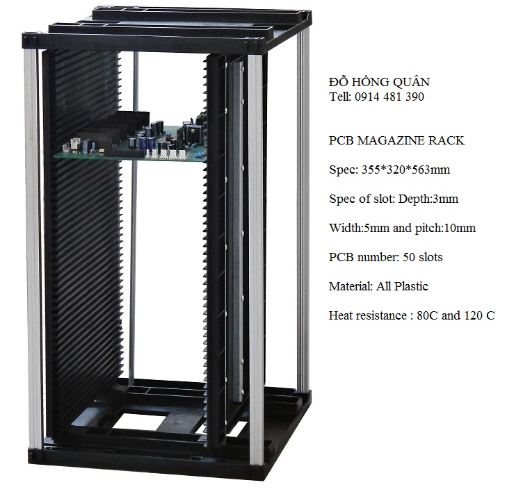 Giá để bảng mạch PCB magazine rack MGL-002 Giá để bảng mạch PCB magazine rack MGL-002