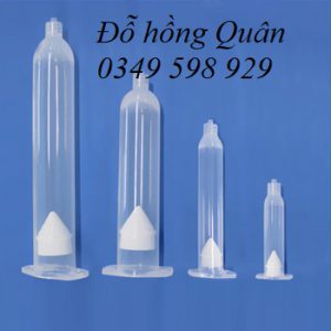 Xi lanh bơm keo màu trắng 10cc