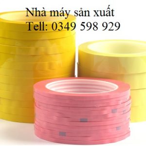 Băng dính quấn biến áp màu vàng